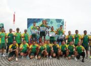 Pangdivif 3 Kostrad Bersama Seluruh Prajurit Divif 3 Kostrad Berlari Di Darpa Fun Run 7,5 Km