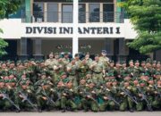 Kasdivif 1 Kostrad Sambut Purna Tugas Satgas Rajawali III Satjar Divif-1 Kostrad