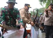 TNI-Polri dan Warga Kerja Bakti Serentak di Jakpus, Kapolres: Sinergi Jaga Lingkungan dan Cegah Banjir