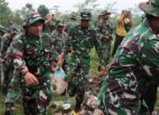 Yonif 514 Kostrad Wujudkan Gerakan Indonesia Asri Demi Lingkungan Bersih, Sehat, dan Indah