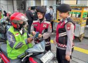 Satgas Preemtif Polda Metro Jaya Laksanakan Imbauan Keselamatan di Stasiun Juanda dan Bundaran HI