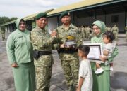Upacara Korps Raport Pindah Satuan Prajurit Batalyon Kavaleri 8 Kostrad