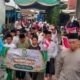 Kemeriahan Pawai Ta’aruf Akhirusaanah Madin Tazkiyatul Qalbi Desa Gondang: Semangat Santri Membara Meski Diguyur Gerimis