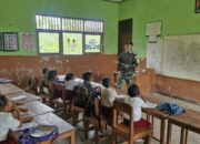Laju Literasi di Batas Negeri, Satgas Pamtas Yonarhanud 2 Kostrad Dukung Tenaga Pendidik Dengan Alap Alap Smart Car