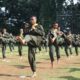 Prajurit Yonkav 1, Kikav 1 dan Brigif 17 Kostrad Asah Kemampuan Tempur Lewat UKT Pencak Silat Militer