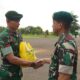 Pangdivif 3 Kostrad Pimpin Pemberangkatan Cuti Lebaran dan Serahkan Bingkisan Lebaran