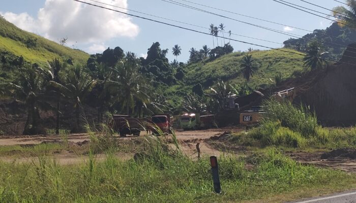 Diduga Polres Tak berani Polis Line, Galian C ilegal Bebas Beroperasi