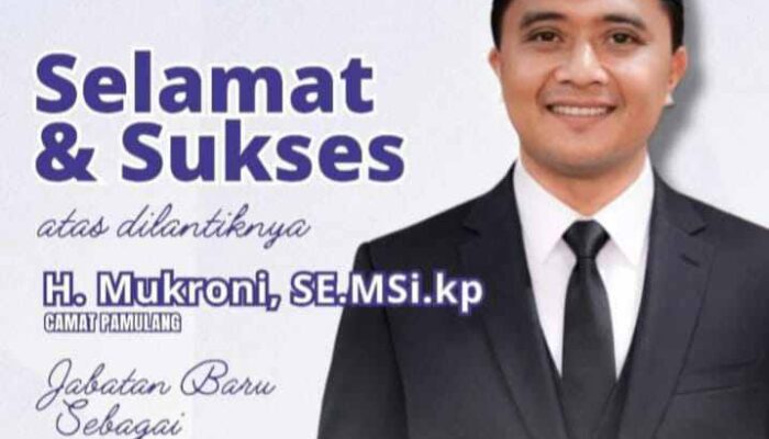 Kecamatan Pamulang Sampaikan Ucapan Selamat atas Pelantikan Kadispora Kota Tangerang Selatan