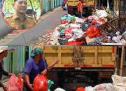 Petugas DLH Tangsel Sigap Tangani Tumpukan Sampah di Jalan Ki Hajar Dewantara Ciputat
