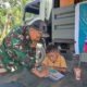 Mobil Pintar Tiba Senyum Anak Bangsa Menyapa, Satgas Pamtas Yonarhanud 2 Kostrad Hadirkan Smart Car di SDK Nilulat