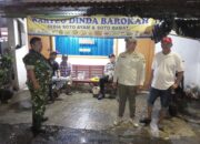 Kolaborasi Aparat dan Warga, Koramil 05/Kramatjati-Makasar Gelar Siskamling Antisipasi Kenakalan Remaja