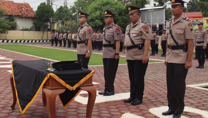 Pimpin Sertijab Kasat Lantas dan Kapolsek Taman, Kapolres Pemalang Apresiasi Dedikasi Pejabat Lama