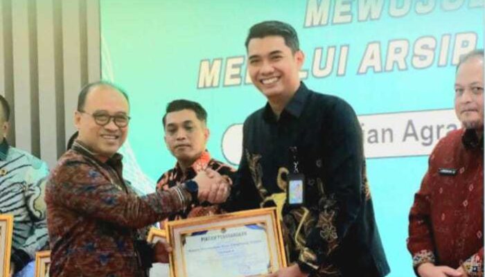 Kantor Pertanahan Kota Tangerang Selatan Raih Penghargaan Satuan Kerja Terbaik Tingkat Kementerian ATR/BPN