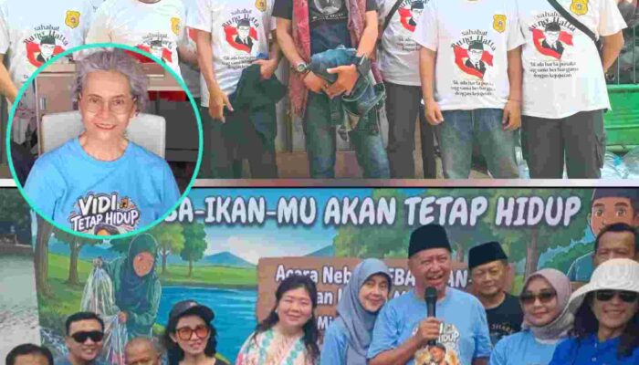 VIDIES Presents Gelar Tebar Ikan dan Lomba Mancing di Situ Bungur, Warga Antusias Meriahkan Acara