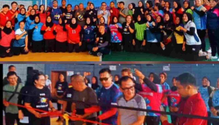 Turnamen Bola Voli P2B di GOR Ciputat Pererat Silaturahmi dan Sportivitas Antarwarga