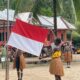 Antusiasme Tinggi Warnai Upacara Hardiknas di SD Naena Kekwa Bersama Satgas TMMD Kodim 1710/Mimika