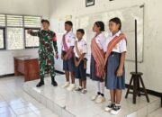 Dari Perbatasan untuk Negeri, Yonarmed 12 Kostrad Cerdaskan Anak Bangsa