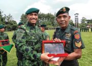 Danbrigif 18 Kostrad Pimpin Upacara Korps Raport Purna Tugas Warga Brigif 18 Kostrad