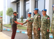 Panglima TNI Tinjau Kesiapan Operasi Satgas TNI Kontingen Garuda UNIFIL TA 2026