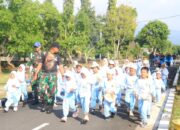 Siswa TK Aljauhar Antusias Ikuti Outbond Edukatif di Yonif 514 Kostrad