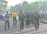 Brigif 9 Kostrad Gelar Tradisi Penyambutan Kasbrigif Baru