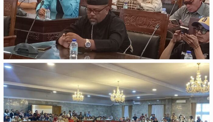 Tuntut Kejelasan Janji Kampanye Walkot   Forum RT&RW Geruduk Kantor DPRD