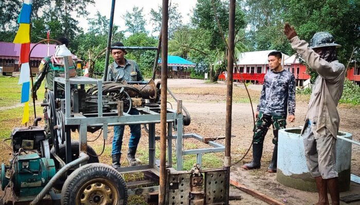 Sumur Bor Pertama Hadir di Kampung Keakwa, Warga Tak Lagi Bergantung pada Air Hujan