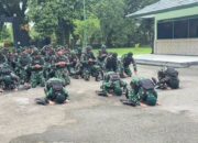 Prajurit Petarung Iyako Purna Tugas, Brigif 20 Kostrad Gelar Tradisi Penyambutan