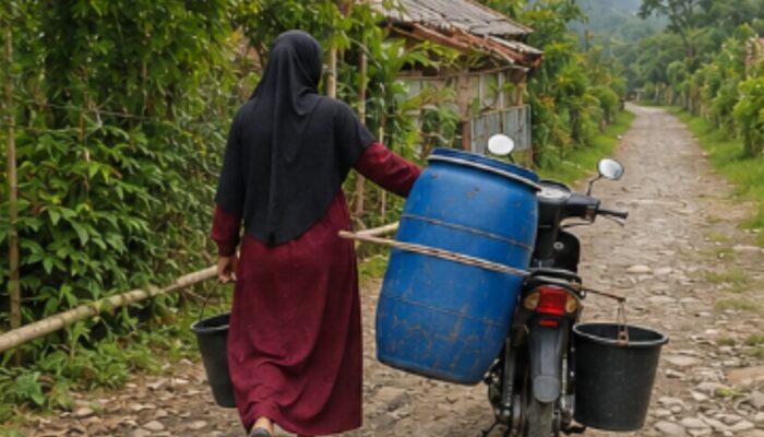 Air Bersih Masih Jadi Mimpi, Warga Kp Johor Titip Harapan ke Pemkab Sukabumi