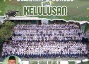 SMPN 3 Kota Tangerang Selatan Catat Kelulusan 100 Persen Siswa Kelas IX Tahun Ajaran 2025/2026