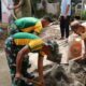 Yonif 323 Kostrad Dan Warga Gotong Royong Rehabilitasi Musala Di Kota Banjar
