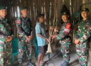 Yonarmed 12 Kostrad Terima Penyerahan Senjata Api dari Warga Perbatasan
