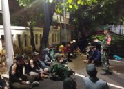 Babinsa Koramil 02/Matraman dan Tiga Pilar Gelar Patroli Malam