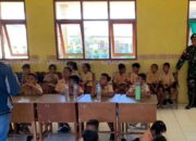 Wujudkan Generasi Sehat, Yonarmed 12 Kostrad Gelar Screening Kesehatan di SD Motabenar
