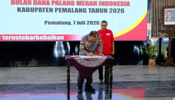 Luar Biasa! Bulan Dana PMI Pemalang 2026 Lampaui Target, Tembus Rp1,7 Miliar