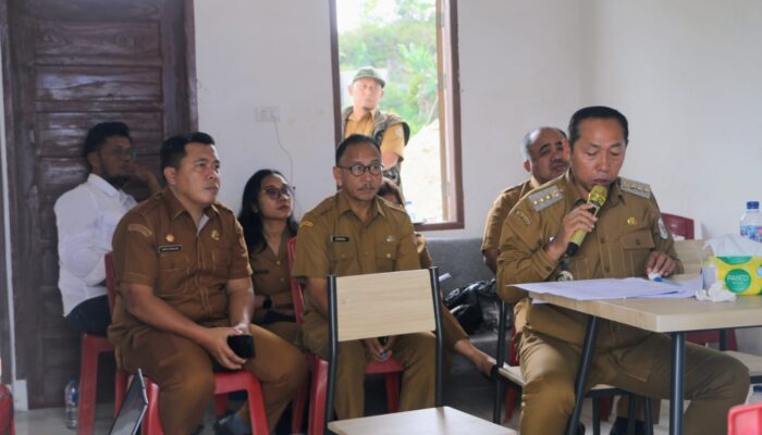 Bupati Tapanuli Utara Harapkan Dukungan BNPB terkait Mekanisme Pengadaan Lahan Relokasi Masyarakat Terdampak Bencana Hidrometeorologi.