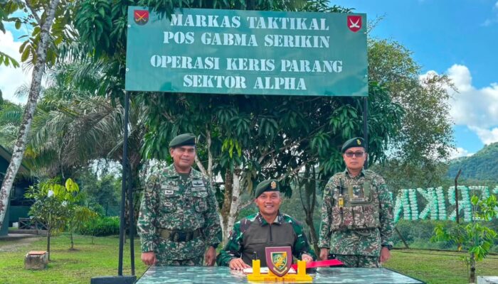 Pererat Sinergi di Perbatasan, Dansatgas Yonarhanud 1 Kostrad Berpamitan dengan Tentera Darat Malaysia