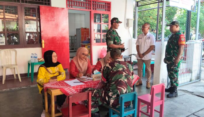 Kodim 0505/Jakarta Timur Gelar Bakti Kesehatan Teritorial di Rawamangun