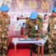 Satgas INDORDB XXXIX-G MONUSCO Gelar Tradisi Pelepasan Komandan Northern Sector