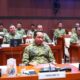 Panglima TNI Bersama Wamenhan RI Hadiri Raker Bersama Komisi I DPR RI