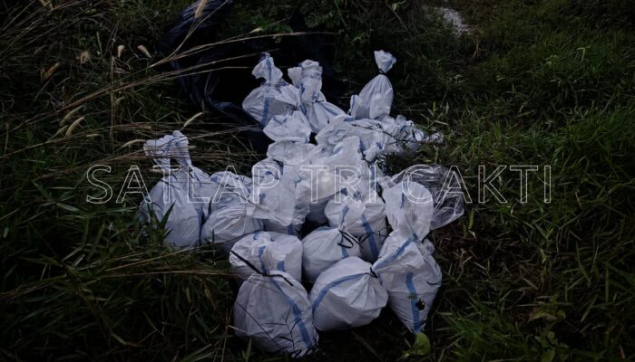 Satlap Tri Cakti dan Satgas Gabungan Berhasil Gagalkan Upaya Penyelundupan 1.040 KG Bijih Timah Ilegal di Pantai Kelambui, Bangka Selatan