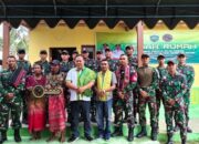 Wujud Nyata Kepedulian Satgas Yonarmed 12 Kostrad di Tapal Batas