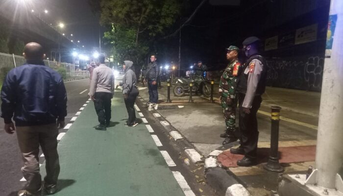 Koramil 02/Matraman Gelar Patroli Gabungan Cegah Kenakalan Remaja dan Gangguan Kamtibmas