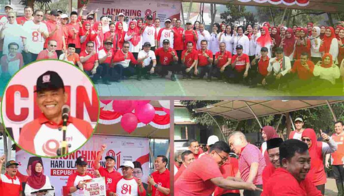 Kemenag Tangsel Launching Semarak Kemerdekaan HUT ke-81 RI
