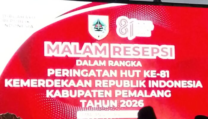 Malam Resepsi HUT ke-81 RI, Plt Bupati Pemalang: Semangat KebersamaanAdalah Modal Selesaikan Persoalan Daerah
