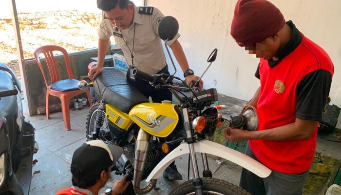 Bengkel Body Repair Lapas Narkotika Karang Intan Bekali Warga Binaan dengan Keterampilan Perbaikan Bodi Kendaraan