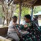 Satgas TMMD Ke-129 Pastikan Kesehatan Warga Masyarakat dan Personel Tetap Prima Demi Suksesnya TMMD di Kampung Sesor