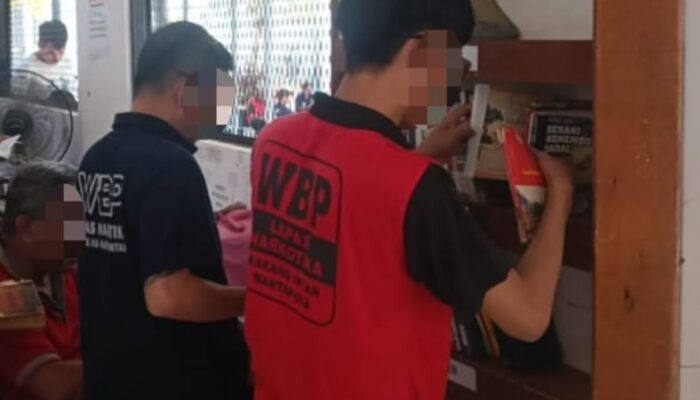Lapas Narkotika Karang Intan Perkuat Pembinaan Kepribadian melalui Optimalisasi Layanan Perpustakaan