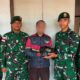 Komsos dan Edukasi Hukum, Satgas Yonarmed 13 Kostrad Terima Sukarela Sisik Trenggiling
