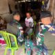 Wujud Kepedulian Kepada Warga, Satgas Pamtas Yonarhanud 2 Kostrad Berikan Pelayanan Kesehatan Keliling